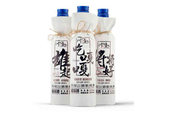 青城山猕猴桃酒轻饮酒低度水果酒375ml