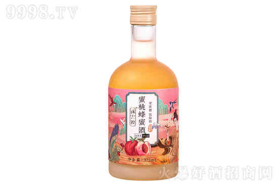 遂云渡蜜桃蜂蜜酒女士低度甜酒少女微醺酒