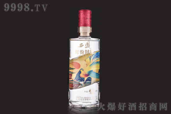 西凤年份封藏优品套装52度浓香型白酒500ml×2瓶