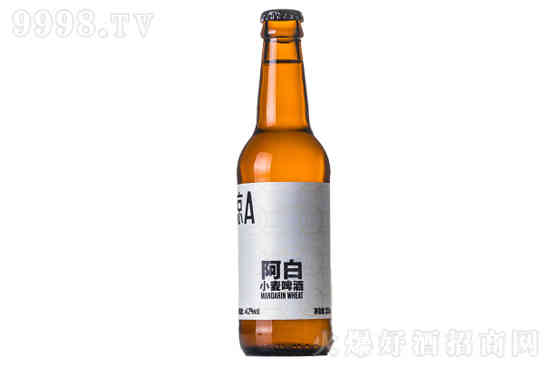 国产京a阿白比利时风格小麦啤酒330ml×6瓶