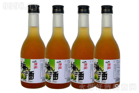 千贺寿梅酒果酒日式梅子酒利口果露酒10°350ml