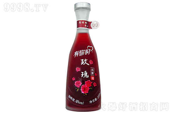 8°黄氏花果酒价格 有你时玫瑰酒 低度花果酒380ml价格，多少钱？