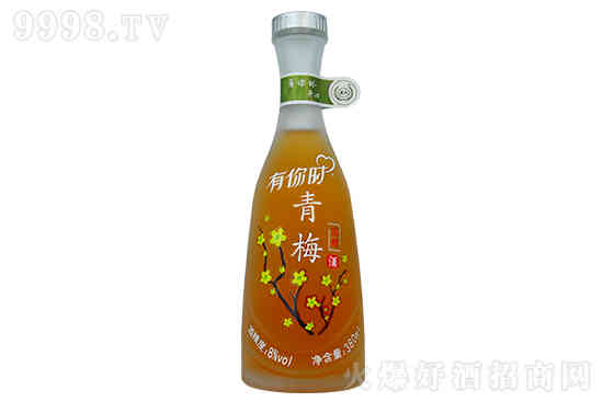 8°黄氏花果酒价格 有你时青梅酒 低度花果酒380ml价格，多少钱？