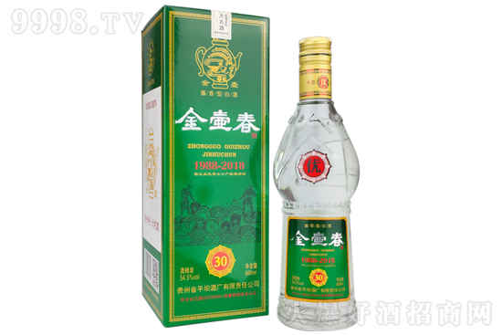 金壶春酒30 54.5度500ml 纯粮酿造固态发酵酱香型白酒价格，多少钱？