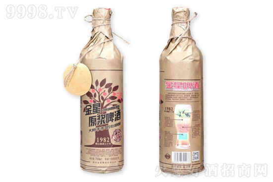 金星原浆啤酒 10°750ml 醇厚口感熟啤价格，多少钱？