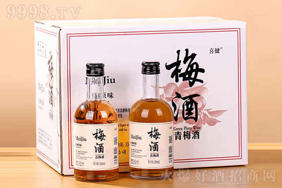 喜健青梅酒 12度330ml 女士低度微醺花果酒价格，多少钱？