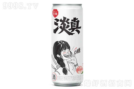 淡真白桃白兰地味苏打起泡酒 3度330ml 微醺果酒预调鸡尾酒价格，多少钱？