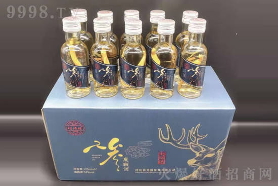 52°利满源人参鹿鞭酒125ml价格，多少钱？